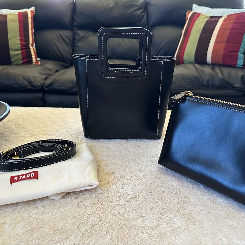STAUD Mini Shirley Black NEW